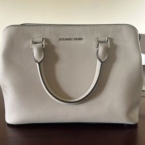 Michael Kors beige multi section bag